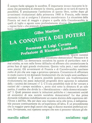 Bild des Verkufers fr La conquista dei poteri zum Verkauf von Librodifaccia