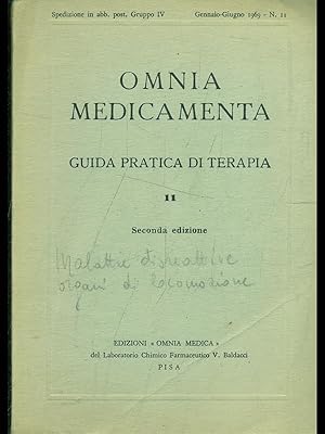 Omnia medicamenta: guida pratica di terapia vol. 11