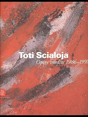 Bild des Verkufers fr Toti Scialoja Opere inedite 1986-1997 zum Verkauf von Librodifaccia