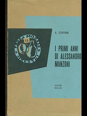 Bild des Verkufers fr I primi anni di Alessandro Manzoni zum Verkauf von Librodifaccia