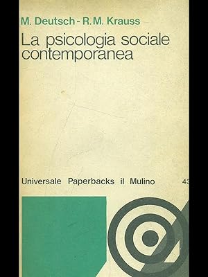 Immagine del venditore per La psicologia sociale contemporanea venduto da Librodifaccia