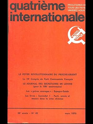 Quatrieme Internationale - N 42 mars 1970