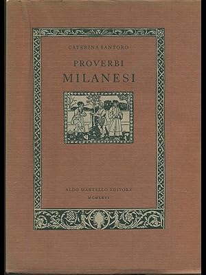 Seller image for Proverbi milanesi for sale by Librodifaccia