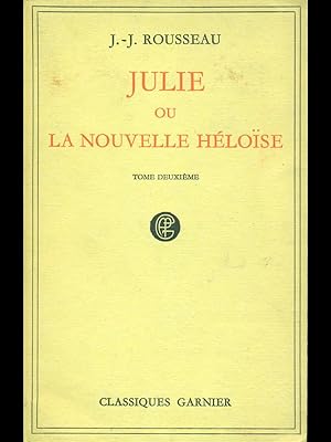 Immagine del venditore per Julie ou la nouvelle Heloise tomo 2 venduto da Librodifaccia