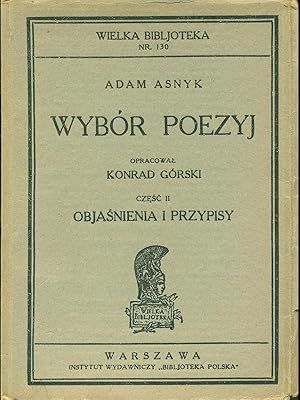 Imagen del vendedor de Wybor Poezyj a la venta por Librodifaccia