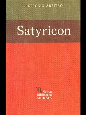 Bild des Verkufers fr Satyricon zum Verkauf von Librodifaccia
