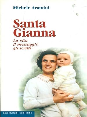 Bild des Verkufers fr Santa Gianna zum Verkauf von Librodifaccia