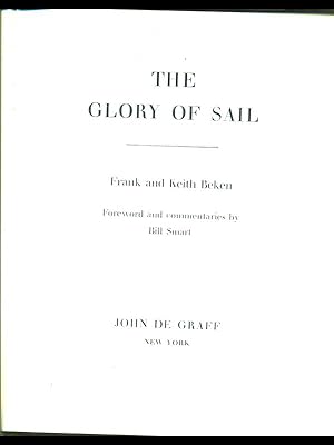 Imagen del vendedor de The glory of sail a la venta por Librodifaccia