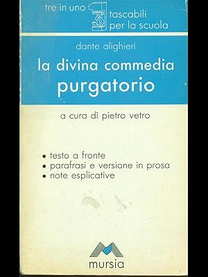 Bild des Verkufers fr La Divina Commedia-Purgatorio zum Verkauf von Librodifaccia