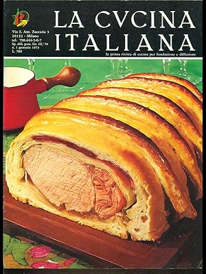 Immagine del venditore per La cucina italiana n.1 gennaio 1973 venduto da Librodifaccia