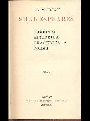 Shakespeares vol.V