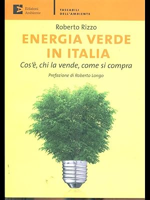 Bild des Verkufers fr Energia verde in Italia zum Verkauf von Librodifaccia