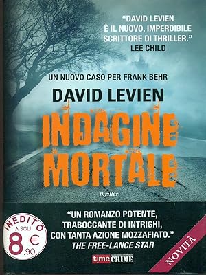 Immagine del venditore per Indagine mortale venduto da Librodifaccia