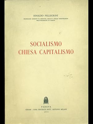 Imagen del vendedor de Socialismo Chiesa Capitalismo a la venta por Librodifaccia