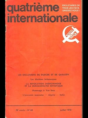 Quatrieme Internationale - N 44 juillet 1970