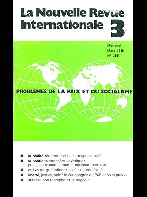 La Nouvelle Revue Internationale 3 - mars 1988