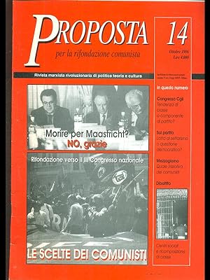 Proposta per la Rifondazione Comunista n. 14/ottobre 1996
