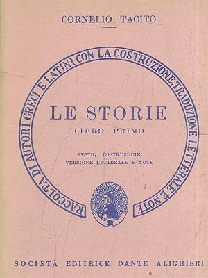 Bild des Verkufers fr Le storie libro primo zum Verkauf von Librodifaccia