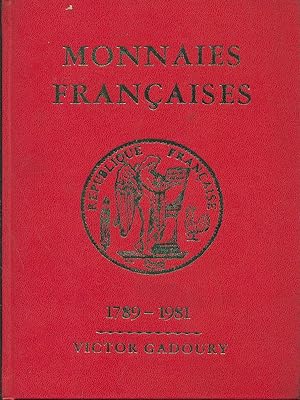 Bild des Verkufers fr Monnaies francaises 1789-1981 zum Verkauf von Librodifaccia