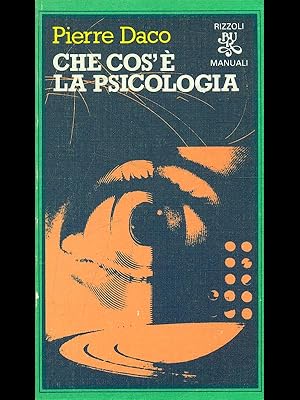 Che cos'e' la psicologia