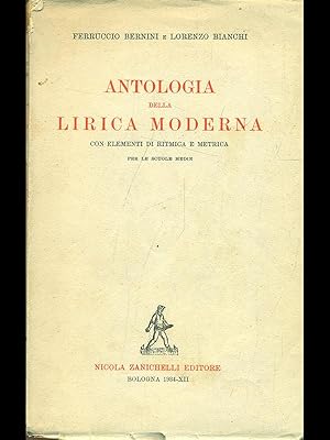Seller image for Antologia della lirica moderna for sale by Librodifaccia