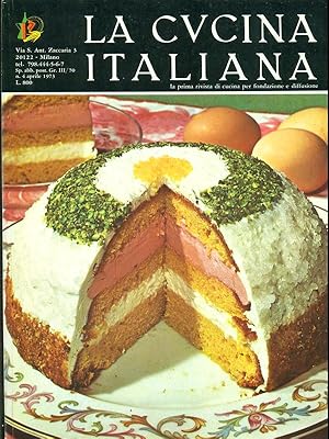Immagine del venditore per La cucina italiana n.4 aprile 1973 venduto da Librodifaccia