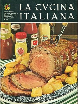 Immagine del venditore per La cucina italiana n.3 marzo 1971 venduto da Librodifaccia