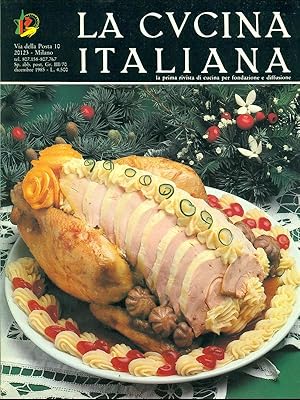 Immagine del venditore per La cucina italiana n.12 dicembre 1985 venduto da Librodifaccia