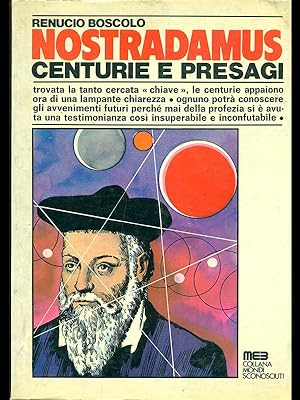 Bild des Verkufers fr Nostradamus, centurie e presagi zum Verkauf von Librodifaccia