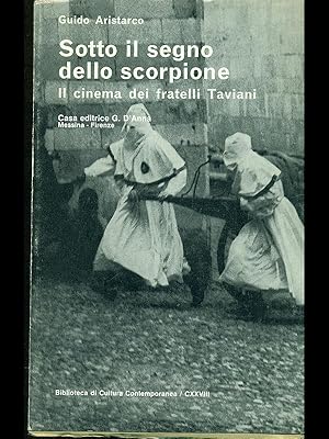 Bild des Verkufers fr Sotto il segno dello scorpione zum Verkauf von Librodifaccia