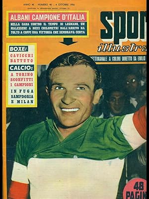 Seller image for Sport Illustrato Anno 45 n.40 4 Ottobre 1956 for sale by Librodifaccia