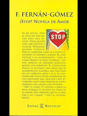 Imagen del vendedor de Stop! Novela de amor a la venta por Librodifaccia