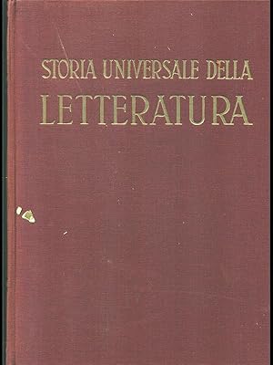 Seller image for Storia universale della letteratura II for sale by Librodifaccia