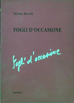 Fogli d'occasione