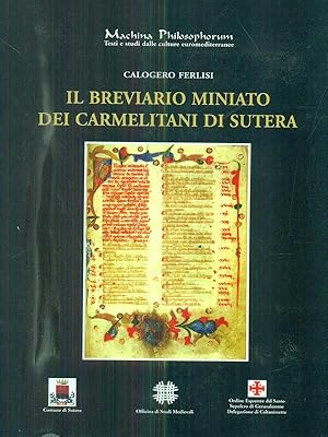 Bild des Verkufers fr Il breviario Miniato dei carmelitani di Sutera zum Verkauf von Librodifaccia