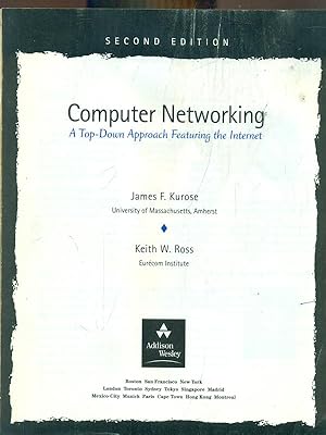 Immagine del venditore per Computer Networking - A top-down approach featuring the internet venduto da Librodifaccia