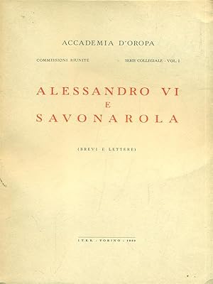 Alessandro VI e Savonarola