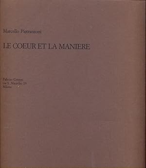 Le coeur et la maniere - lingue: italiano e francese