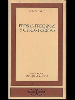 Imagen del vendedor de Prosas profanas y otros poemas a la venta por Librodifaccia