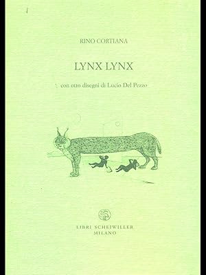 Bild des Verkufers fr Lynx lynx zum Verkauf von Librodifaccia