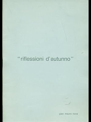 Immagine del venditore per Riflessioni d'autunno venduto da Librodifaccia