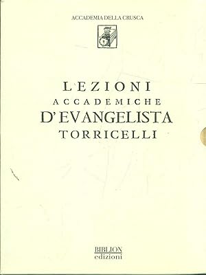 Seller image for Lezioni accademiche d'Evangelista Torricelli for sale by Librodifaccia