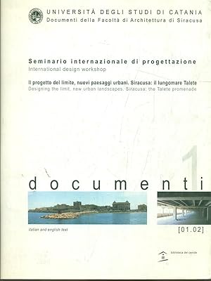 Bild des Verkufers fr Documenti. Seminario internazionale di progettazione zum Verkauf von Librodifaccia