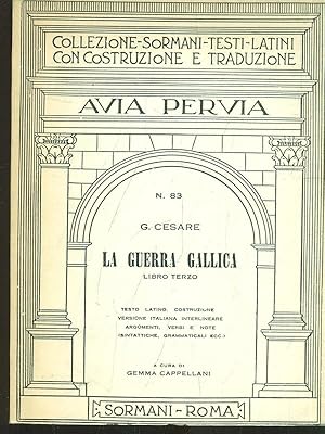 La guerra gallica libro terzo