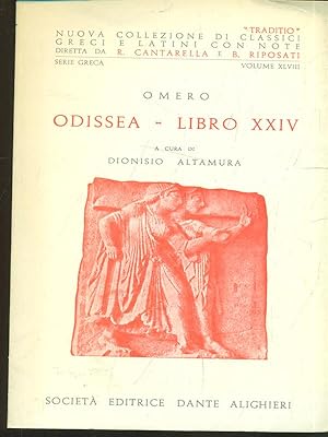 Bild des Verkufers fr Odissea libro XXIV zum Verkauf von Librodifaccia