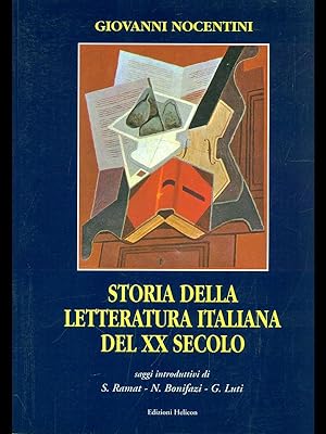 Bild des Verkufers fr Storia della letteratura italiana del XX secolo zum Verkauf von Librodifaccia
