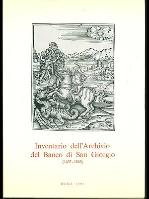 Bild des Verkufers fr Inventario dell'Archivio del Banco si San Giorgio (1407-1805) vol.3 tomo 4 zum Verkauf von Librodifaccia