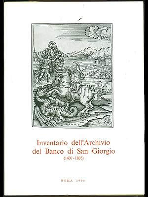 Bild des Verkufers fr Inventario dell'Archivio del Banco si San Giorgio (1407-1805) vol.4 tomo 8 zum Verkauf von Librodifaccia