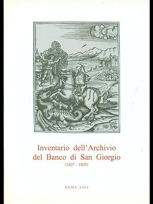 Bild des Verkufers fr Inventario dell'Archivio del Banco si San Giorgio (1407-1805) vol.2 tomo 2 zum Verkauf von Librodifaccia