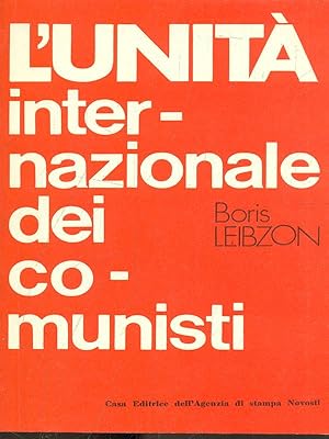 Imagen del vendedor de L'unita' internazionale dei comunisti a la venta por Librodifaccia